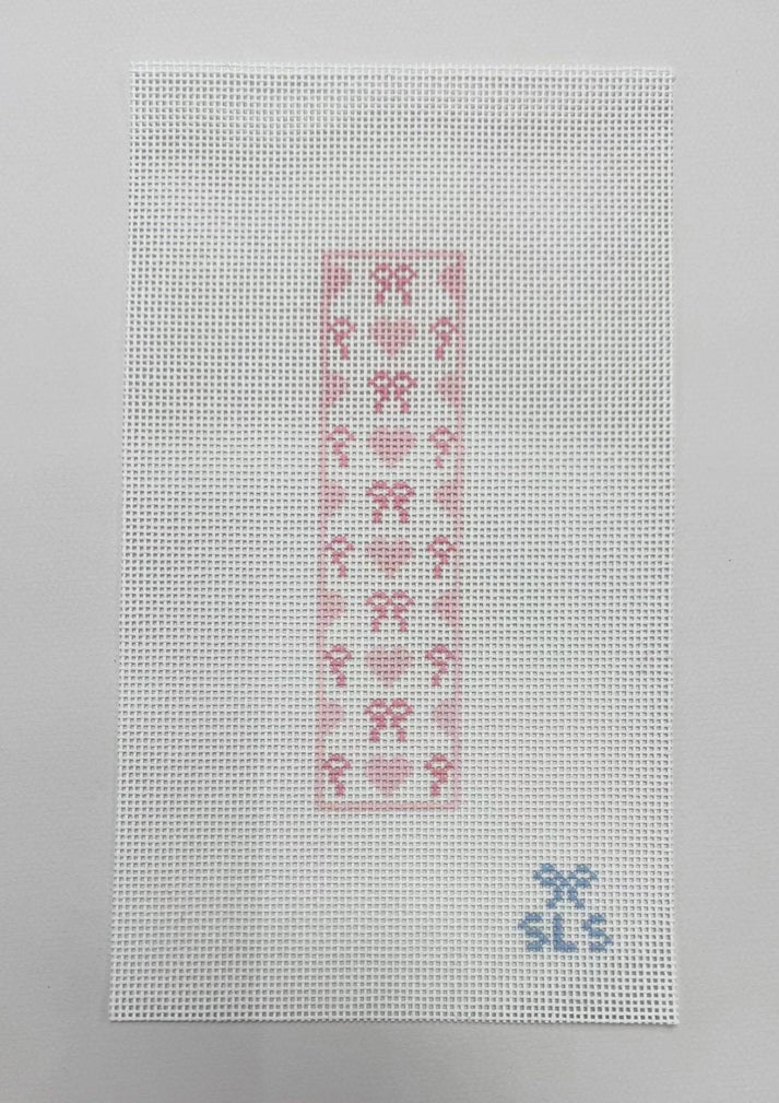SLS Needlepoint Bows & Hearts, Pink (Pre-Order)