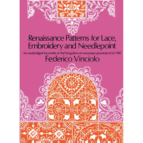 Federico Vinciolo Renaissance needlepoint embroidery and lace pattern book detail