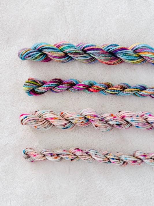 Lets Stitch Studio Confetti hand-dyed merino wool needlepoint thread product image 2
