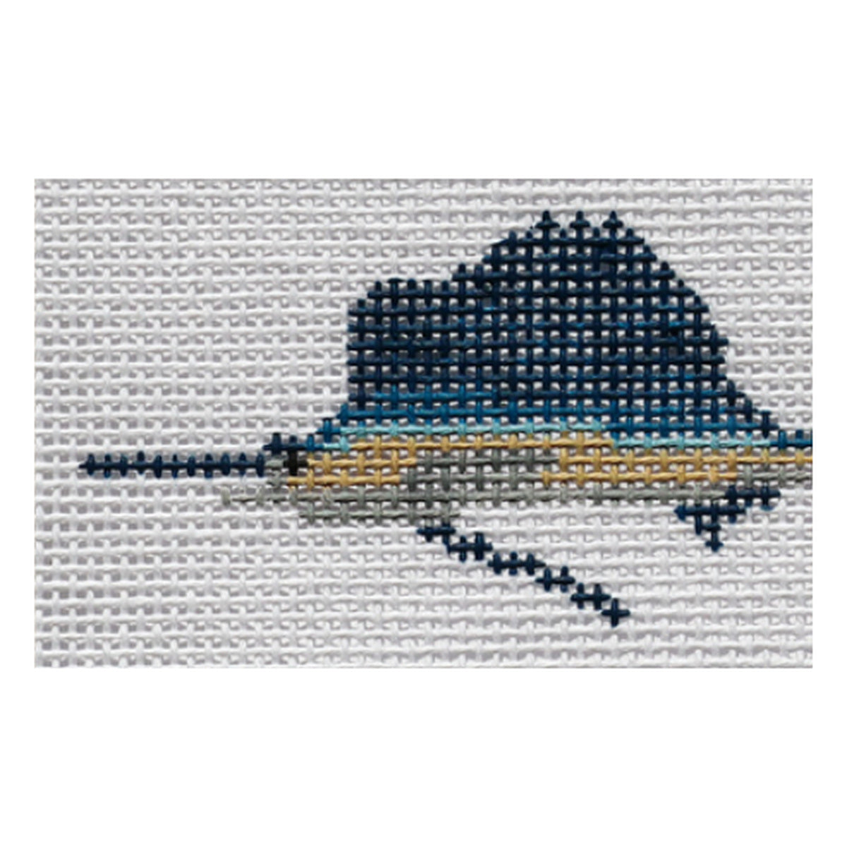 Sailfish 18 mesh needlepoint canvas by Merritt Walker Designs