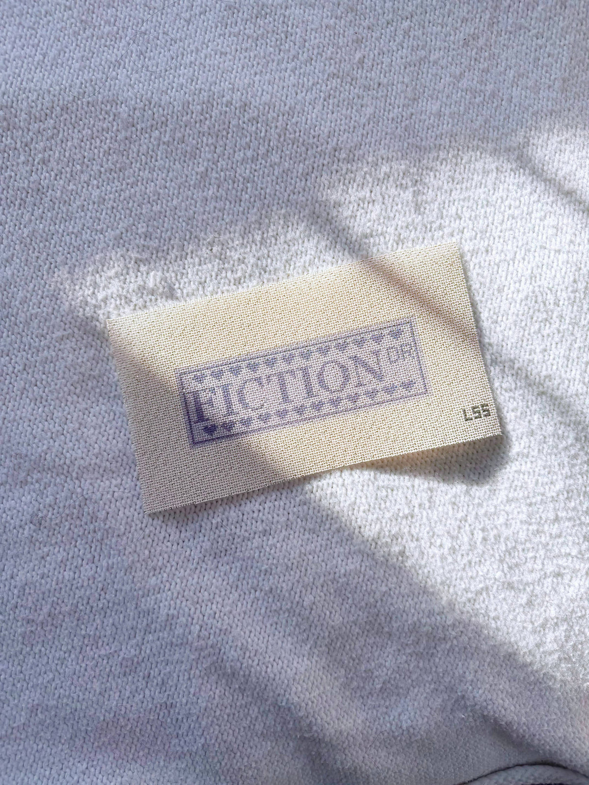 Fiction Dr needlepoint bookmark canvas detail