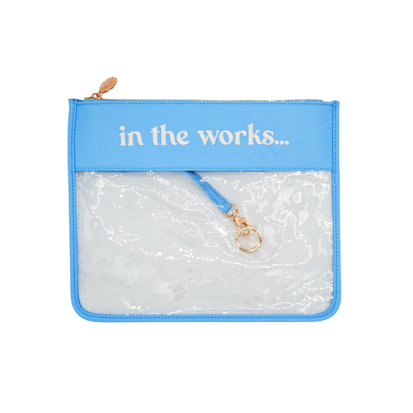 Tiny In The Works Project Bag: Navy