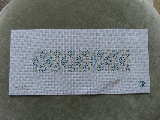 Garden Gate Key Fob Needlepoint Canvas