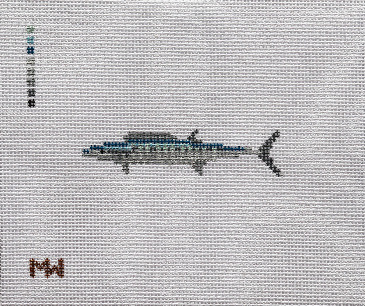 Wahoo Mini Needlepoint Canvas by Merritt Walker