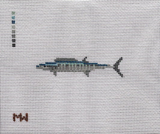 Wahoo Mini Needlepoint Canvas by Merritt Walker