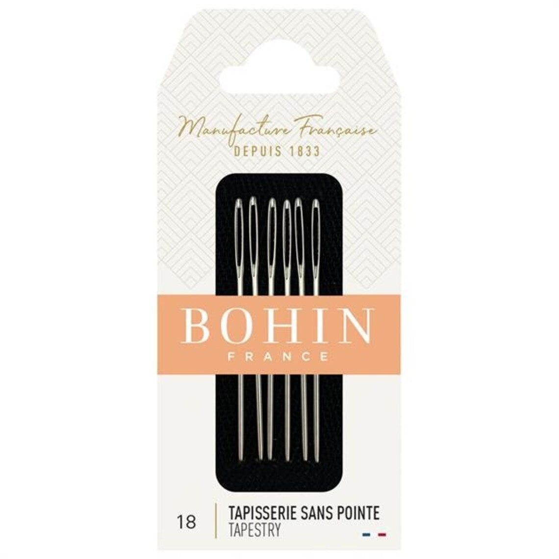 Bohin Size 20 Tapestry Needles (6‑pack)