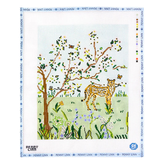 Butterfly Jungle Needlepoint Canvas by Penny Linn x Evelyn Henson (Pre-Order)