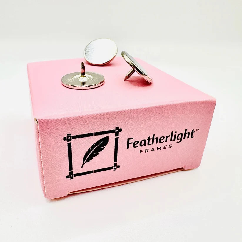 Featherlight Frame Tacks 25 pack for needlepoint frames