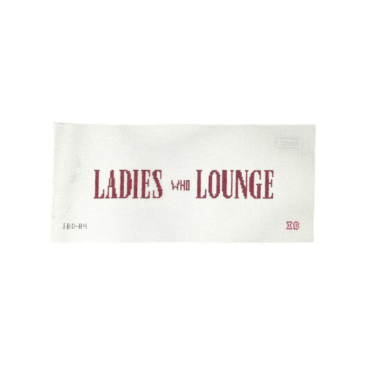IBD84 Ladies Who Lounge Needlepoint Canvas – 18 Mesh | Independent Belle