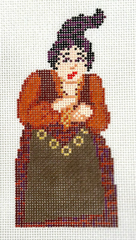 POP ‑ 117 Mary Sanderson Needlepoint Canvas by Pop Needle Arts (Pre-Order)