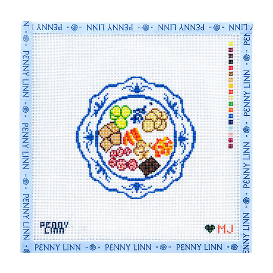 Girl Dinner Snack Plate Canvas - Penny Linn x Mason June (Pre-Order)