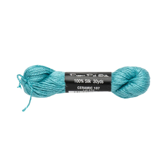 Pepper Pot Silk PP-107 Ceramic 100% silk needlepoint thread