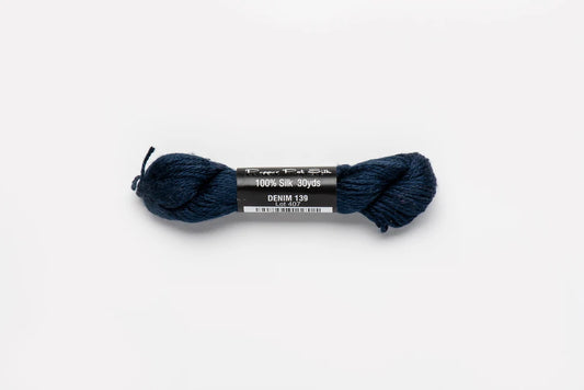 Pepper Pot Silk PP-139 Denim 100% silk needlepoint thread