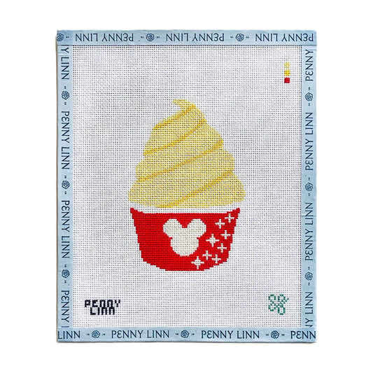 “Dole Whip” Needlepoint Canvas by Penny Linn x SG Designs (Pre-Order)