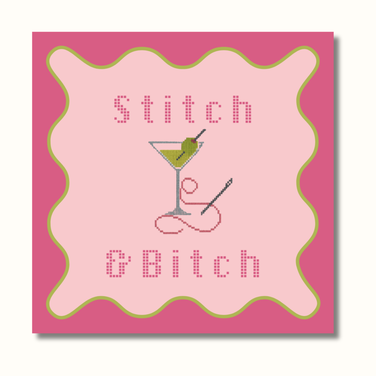 Needlepoint Cocktail Napkins