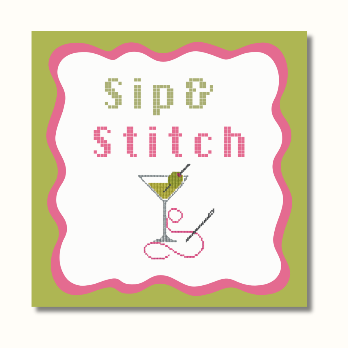 Needlepoint Cocktail Napkins