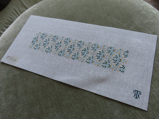 Garden Gate Key Fob Needlepoint Canvas