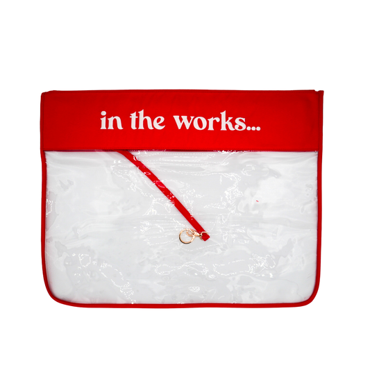 Extra Large In The Works Project Bag: Navy