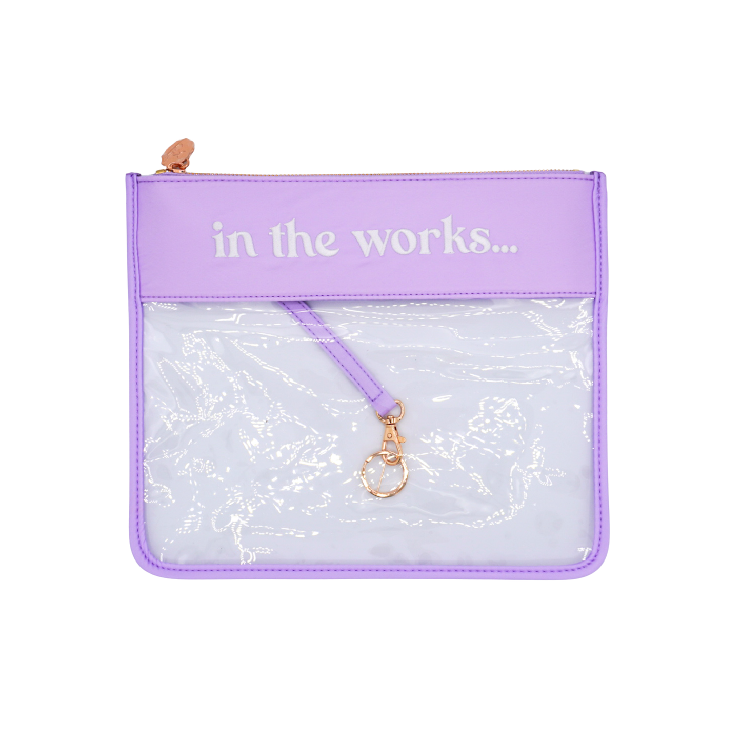 Tiny In The Works Project Bag: Navy