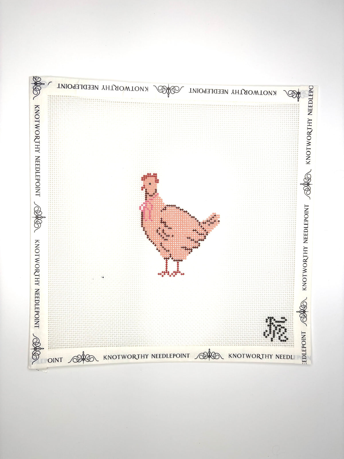 Friend of Mine Classic Dolly hand-painted beginner 18 mesh chicken needlepoint canvas