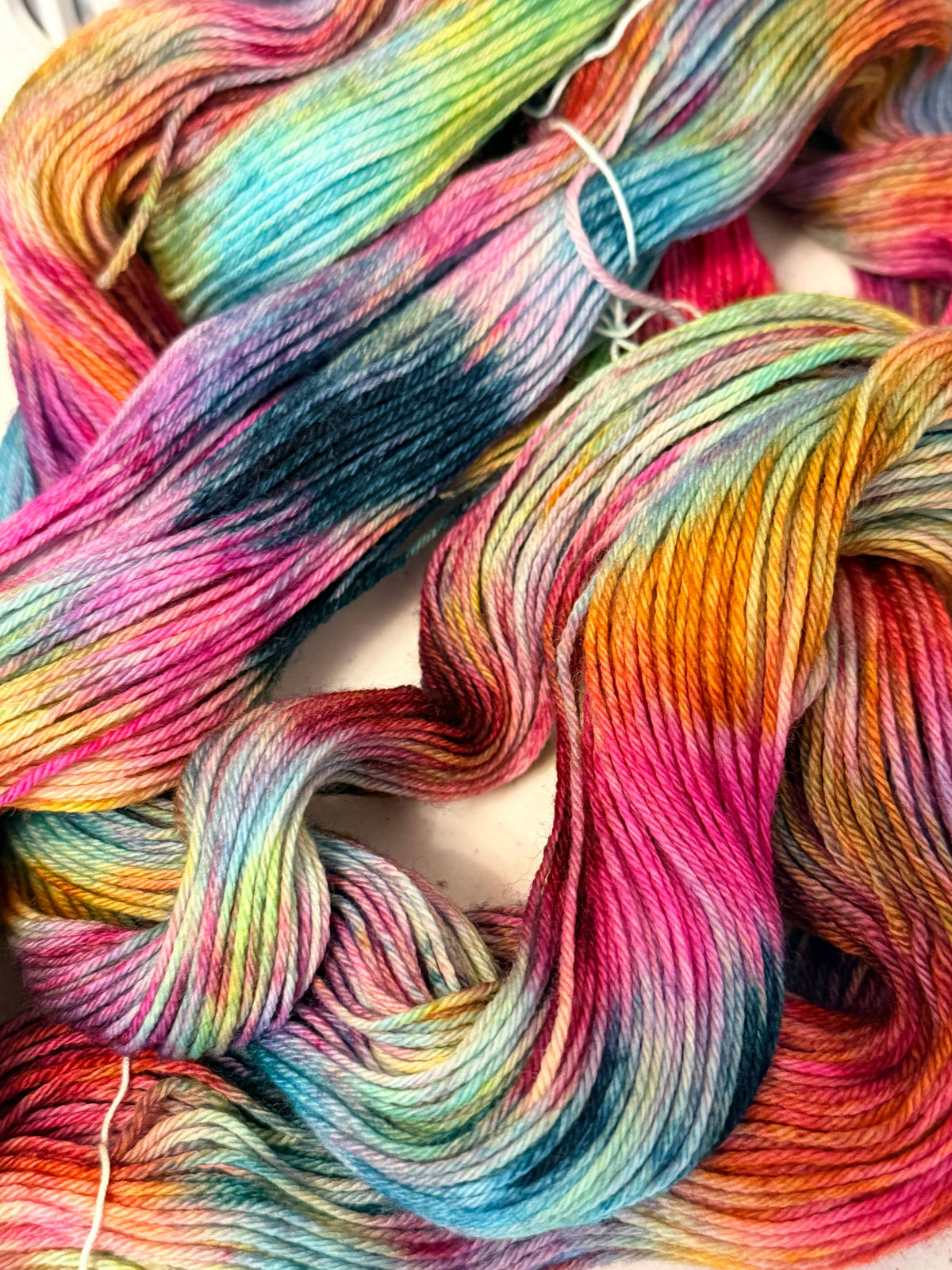 Lets Stitch Studio Summer Tie-Dye hand-dyed merino wool needlepoint thread product image 1