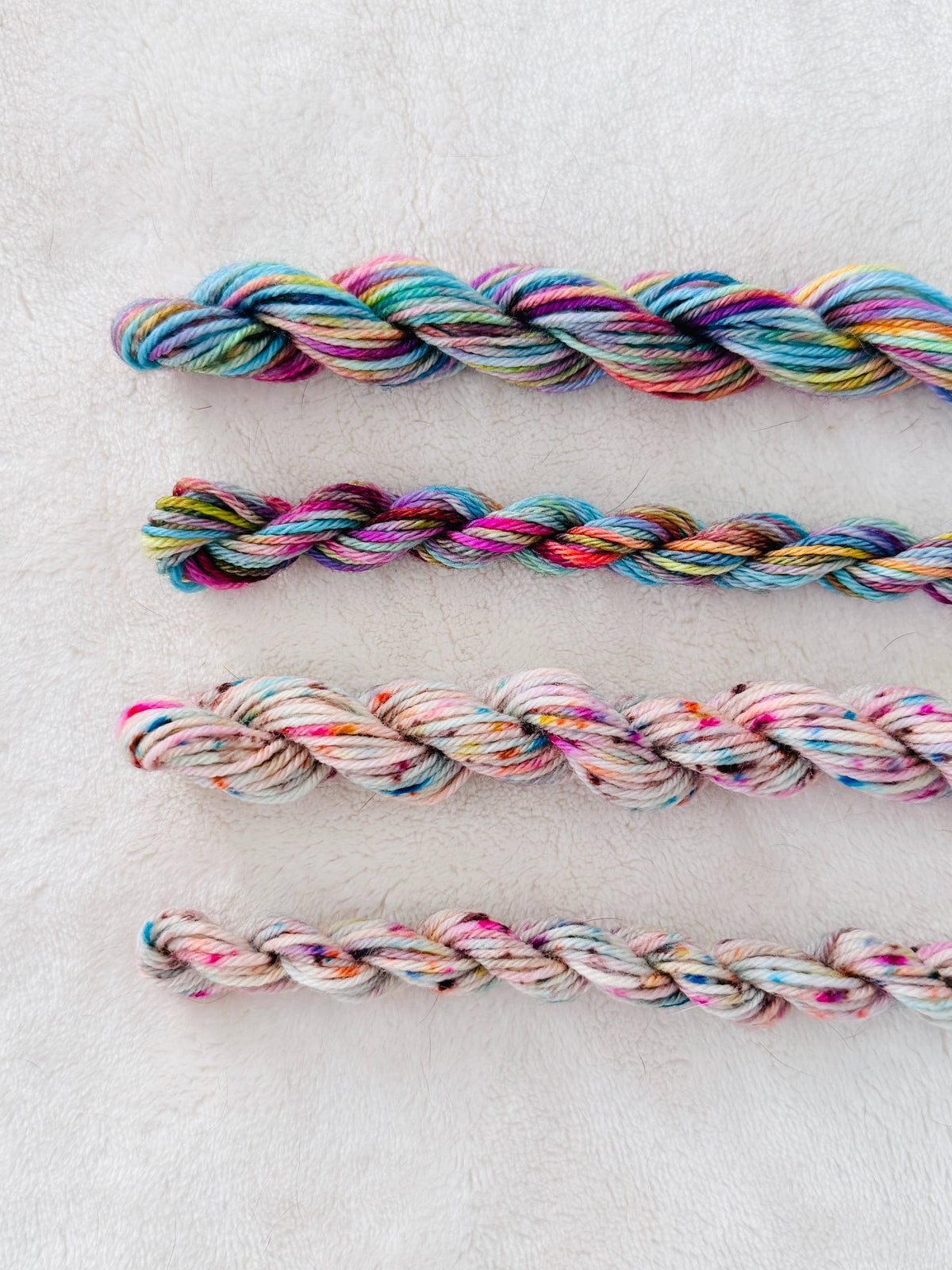 Lets Stitch Studio Summer Tie-Dye hand-dyed merino wool needlepoint thread product image 2
