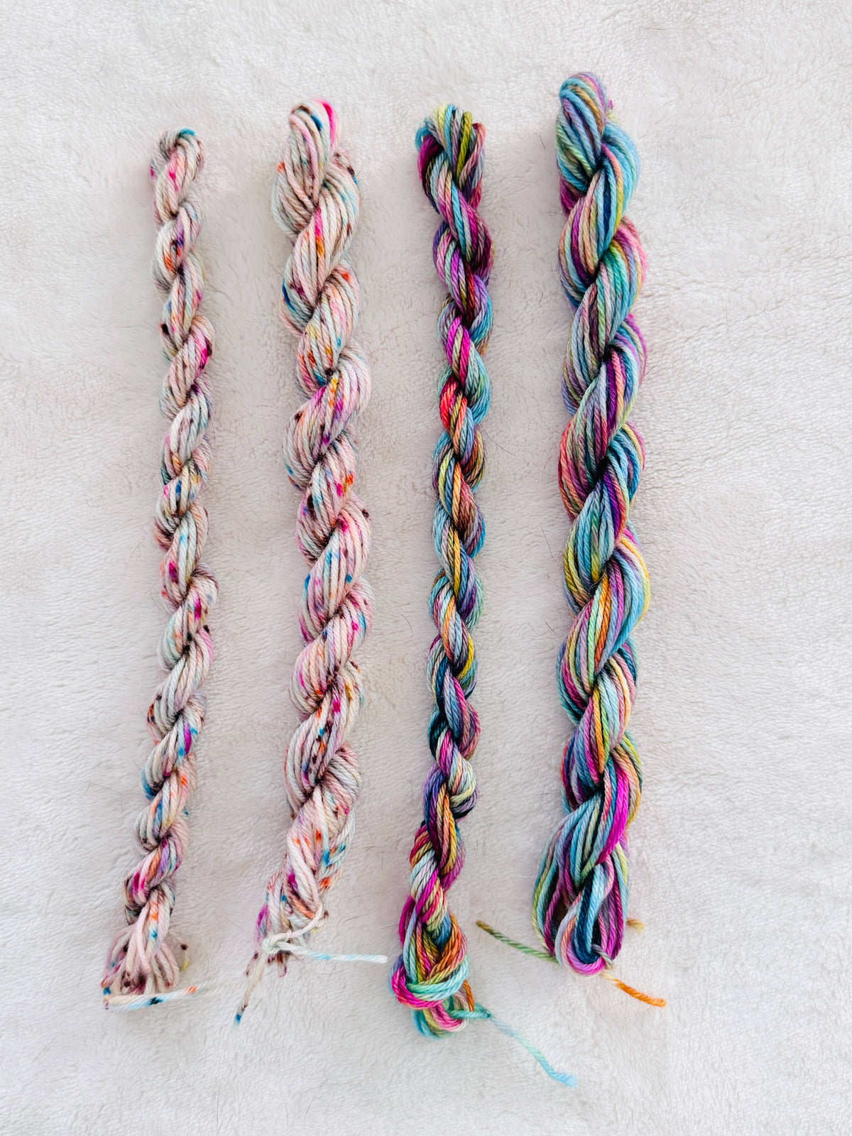 Lets Stitch Studio Summer Tie-Dye hand-dyed merino wool needlepoint thread product image 3