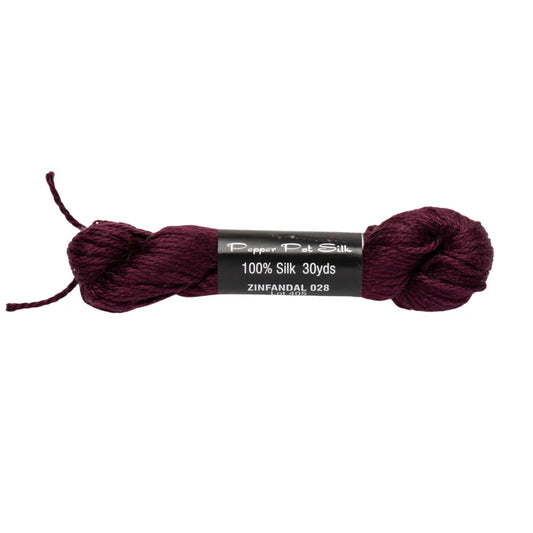 Pepper Pot Silk PP-028 Zinfandel 100% silk needlepoint thread