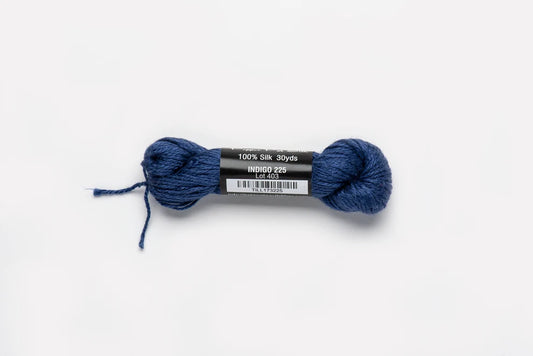 Pepper Pot Silk PP-225 Indigo 100% silk needlepoint thread