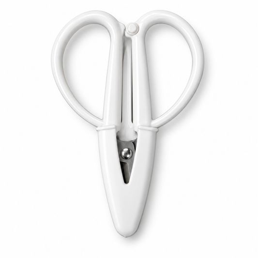 Rainbow Gallery Super Snips mini needlepoint scissors in White