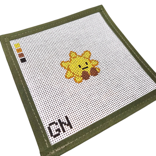 The Gilded Needle Mini Happy Sun 13 mesh needlepoint canvas product image 2