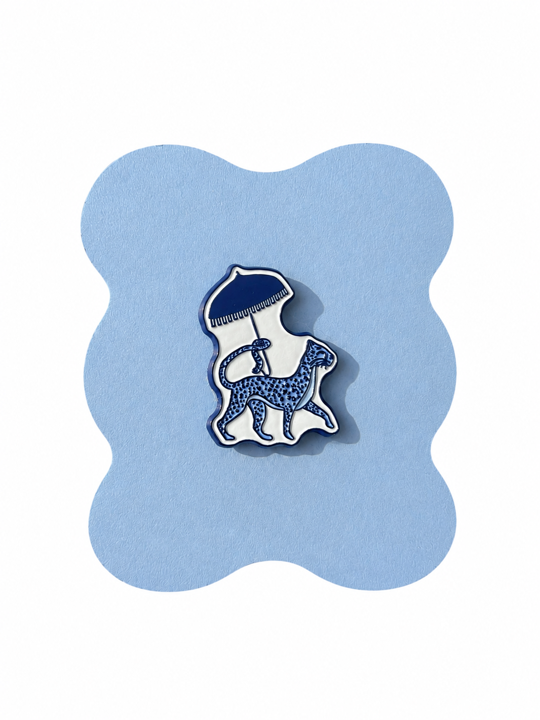 Wild Blue Studios Blue Cheetah magnetic needle minder with two strong magnets